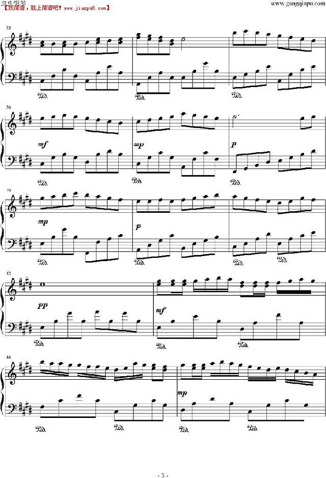 HinamuriAmu 小石潭记 钢琴谱pic3 www.jianpu8.cn