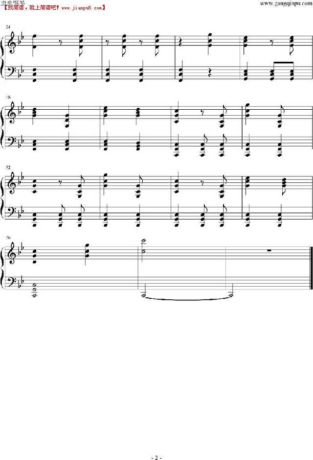 败航 梦中舞 钢琴谱pic2 www.jianpu8.cn