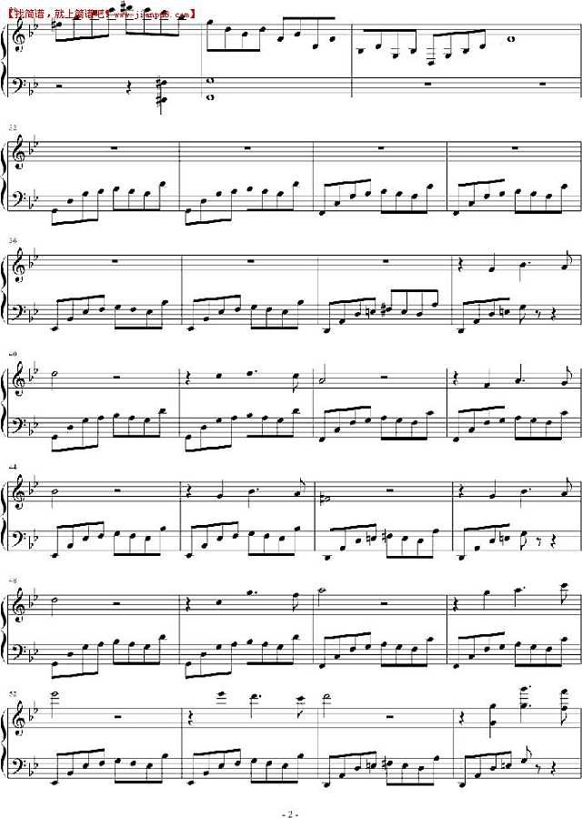 深蓝LXXXIV 无尽的循环2 钢琴谱pic www.jianpu8.cn