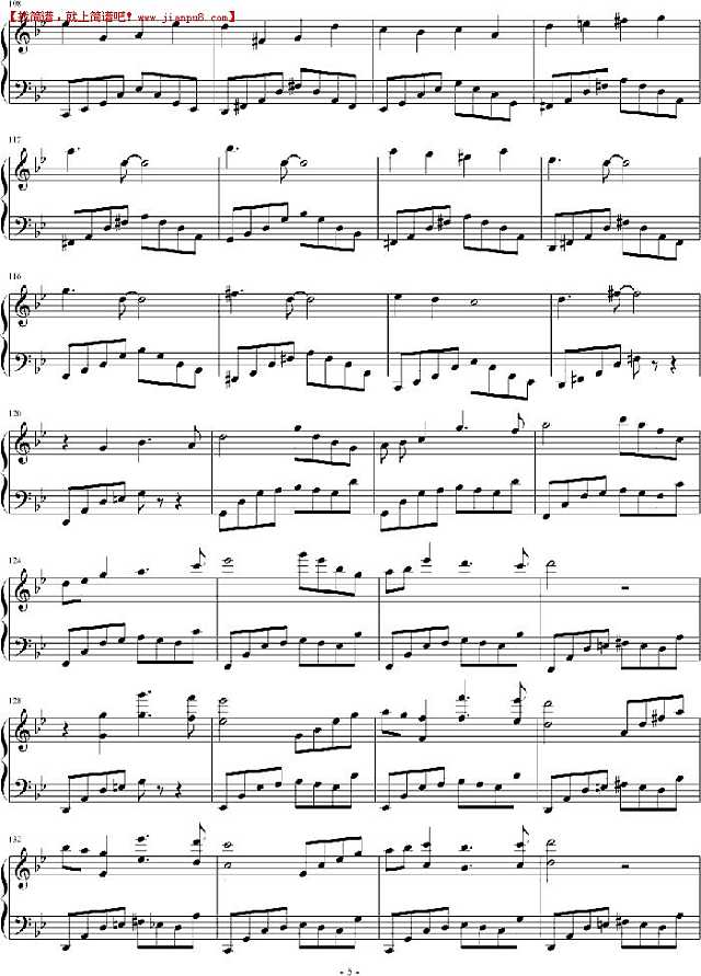 深蓝LXXXIV 无尽的循环5 钢琴谱pic www.jianpu8.cn