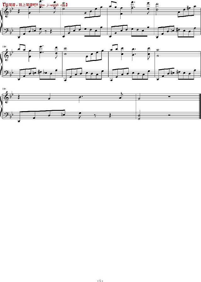 深蓝LXXXIV 无尽的循环6 钢琴谱pic www.jianpu8.cn