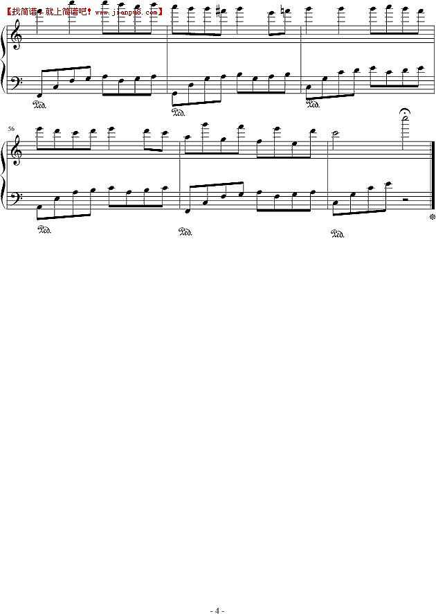 Vivian 小熊 钢琴谱pic4 www.jianpu8.cn