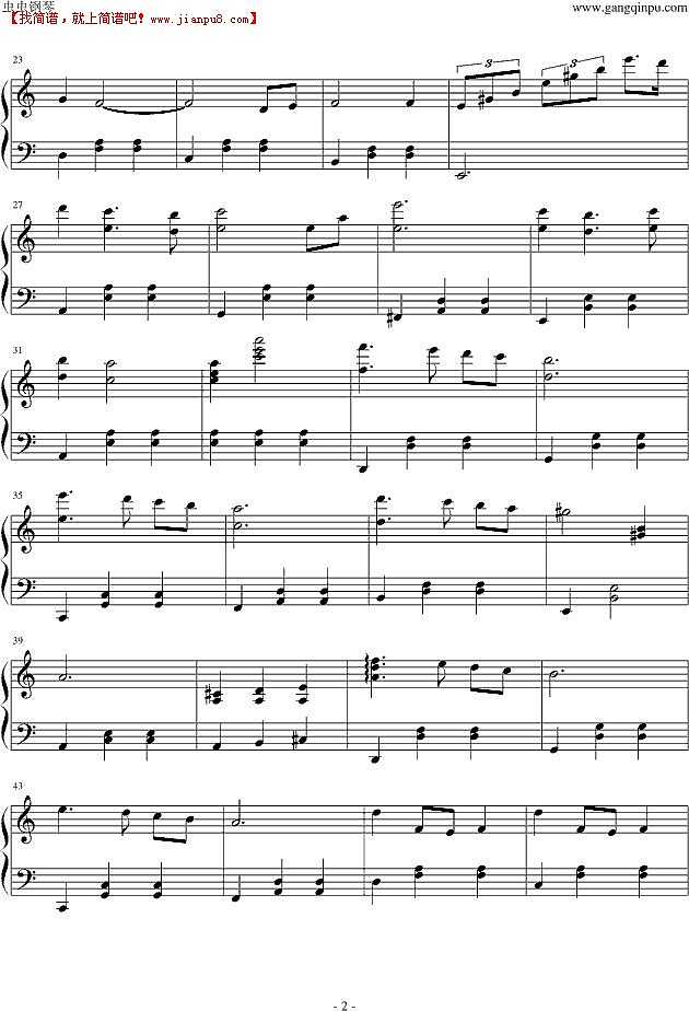 绿宝石 钢琴谱pic2 www.jianpu8.cn