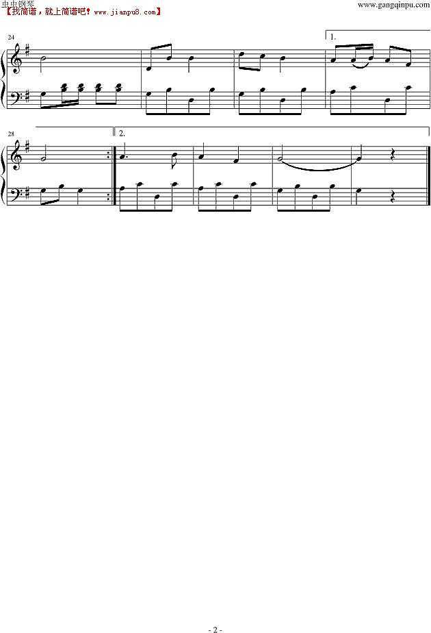 朴金俊 吹草哨 钢琴谱pic2 www.jianpu8.cn