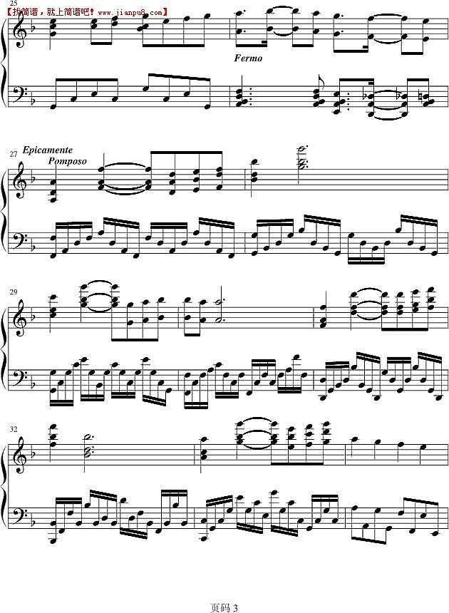 追忆断罪之花 钢琴谱pic3 www.jianpu8.cn