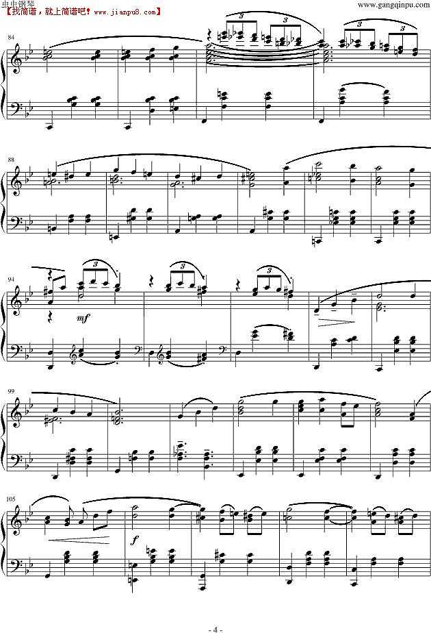 久石让 人生的回转木马 钢琴谱pic4 www.jianpu8.cn