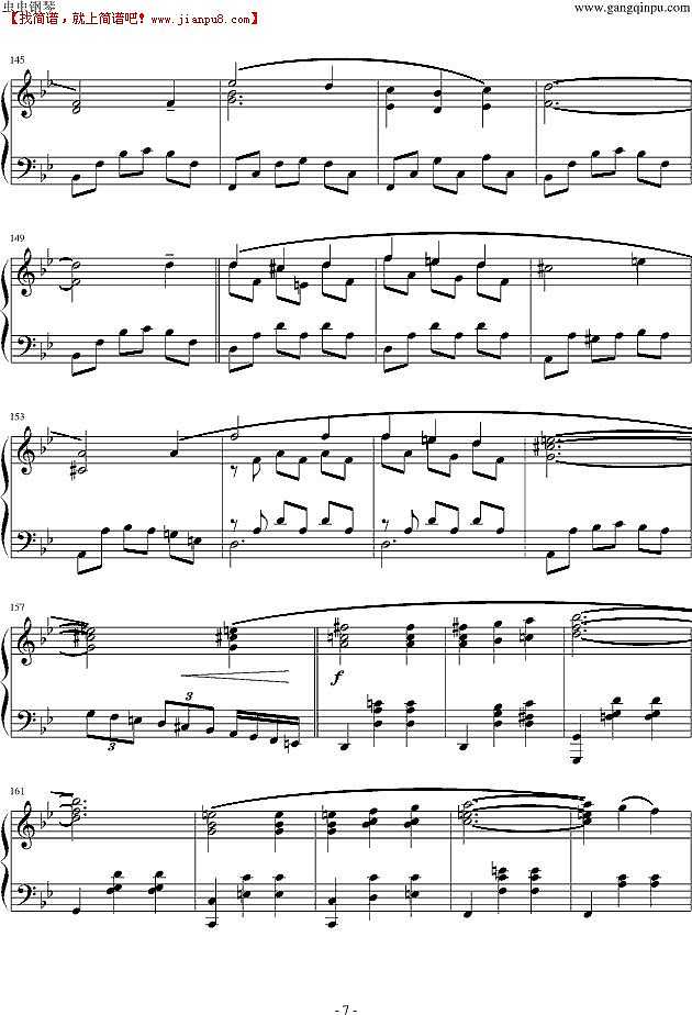 久石让 人生的回转木马 钢琴谱pic7 www.jianpu8.cn