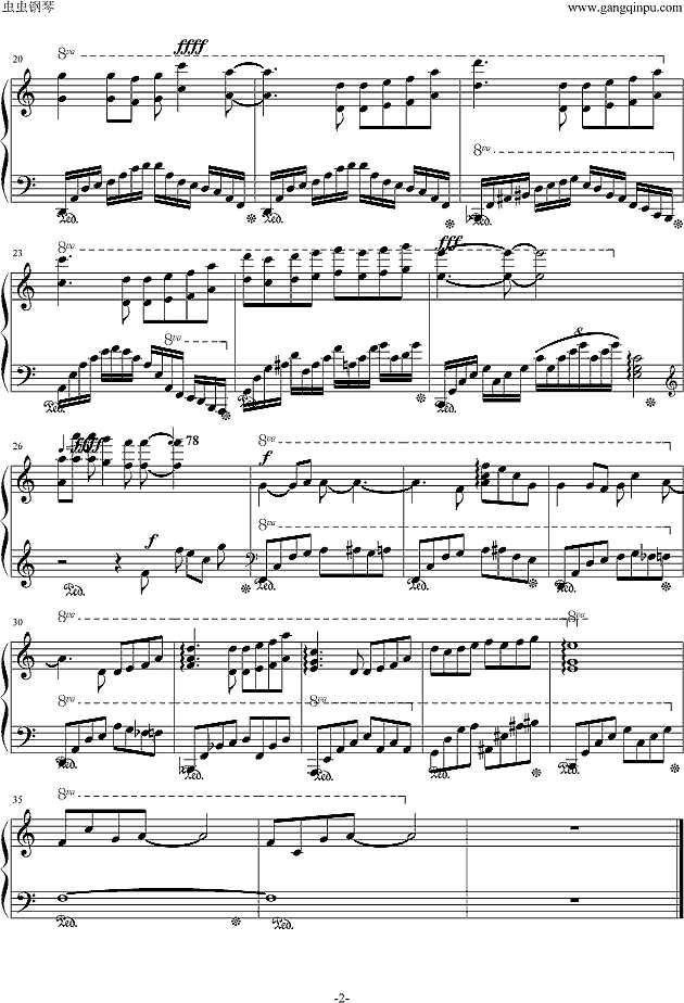 你不是真正的快乐钢琴谱