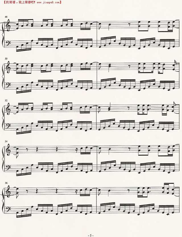 Darkness Eyes钢琴谱