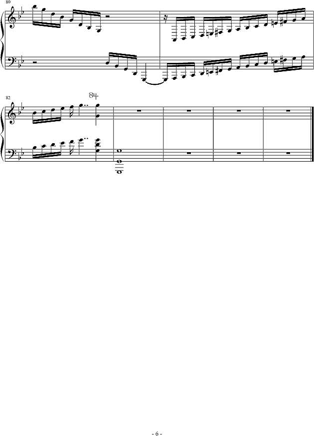 我不是肖邦钢琴谱