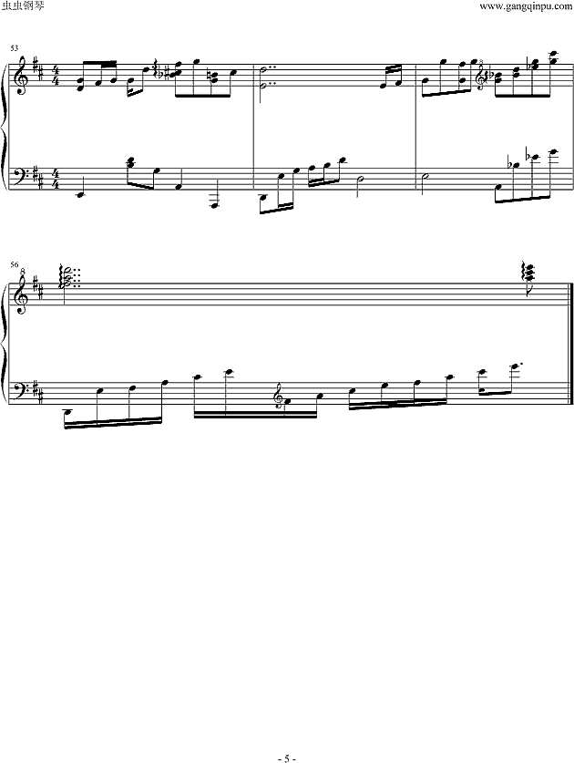 从国境之南出发钢琴谱