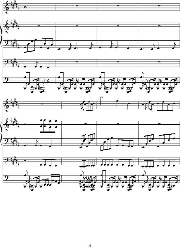 拾起碎片钢琴谱