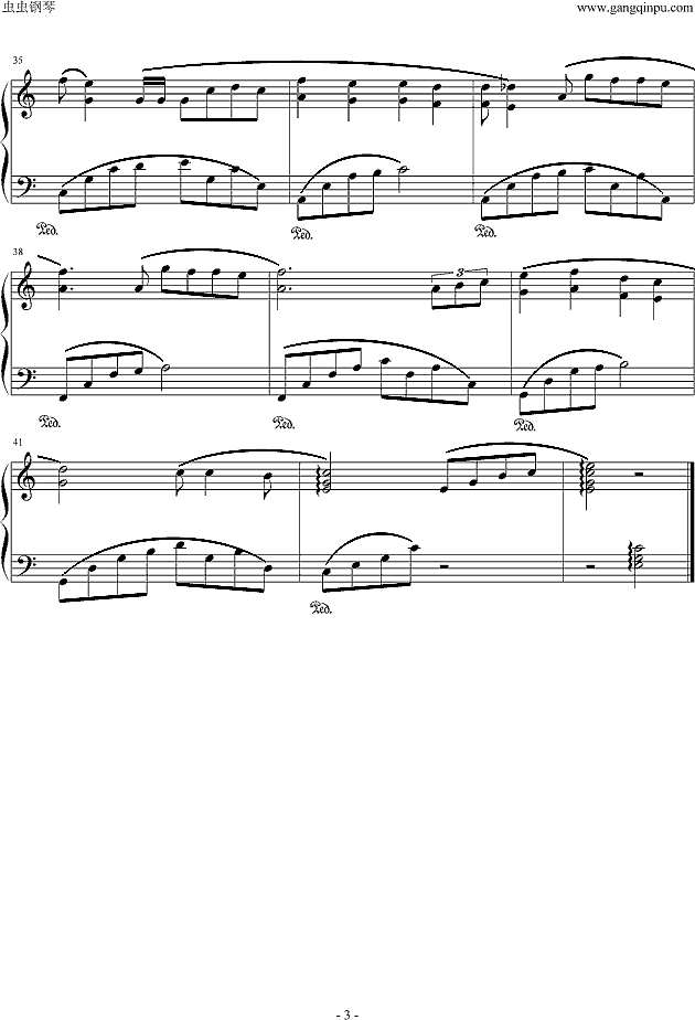 是美男啊钢琴谱