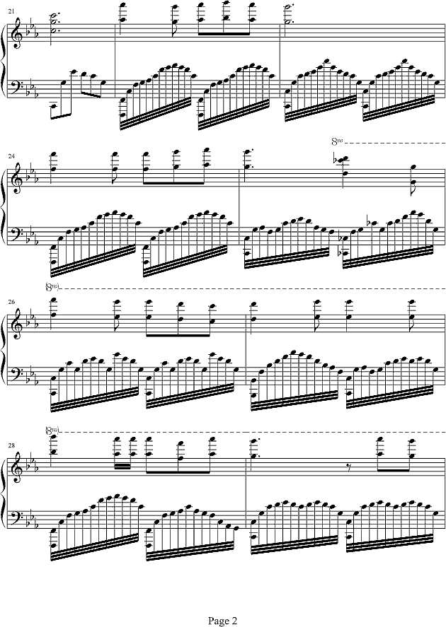 From the Sky钢琴谱