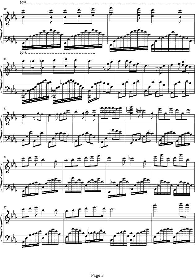 From the Sky钢琴谱