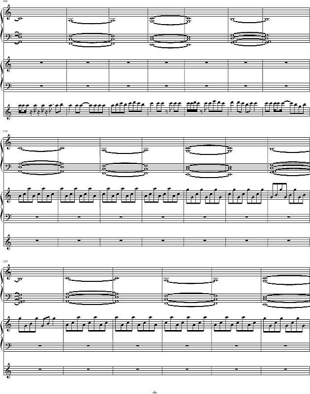 Above and Beyond钢琴谱