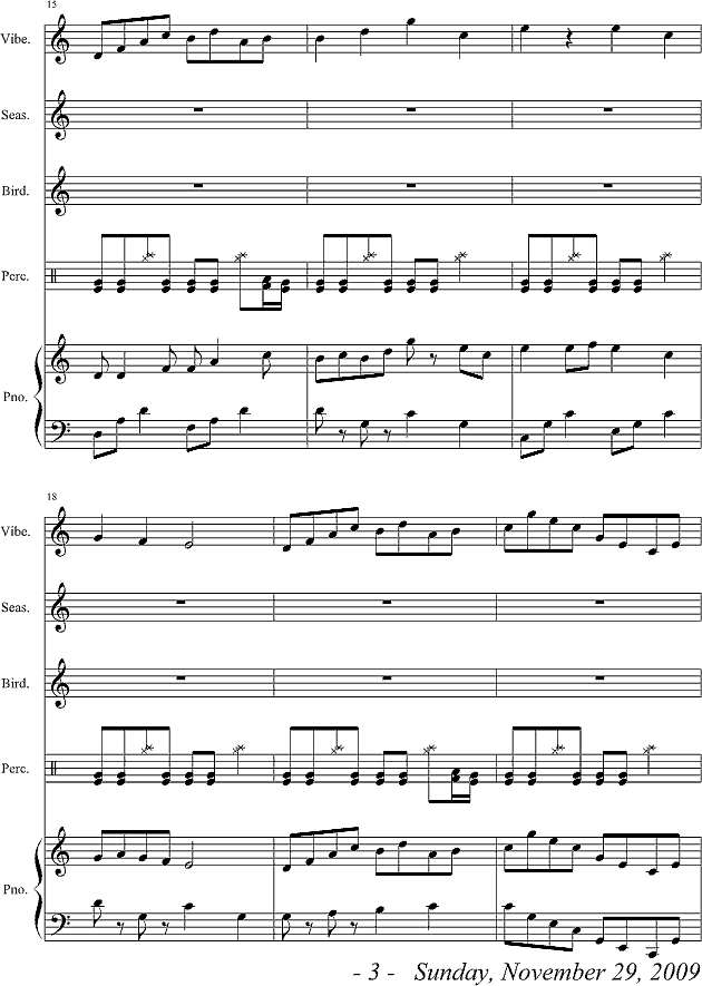 森林物语-雨过天晴钢琴谱