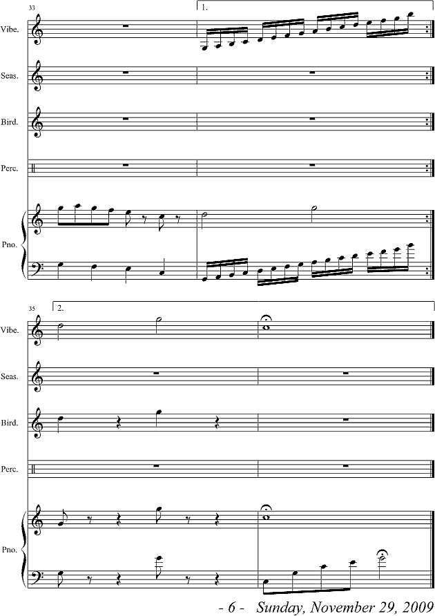 森林物语-雨过天晴钢琴谱