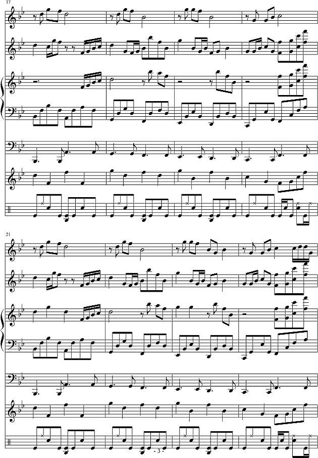 踏花归去马蹄香钢琴谱