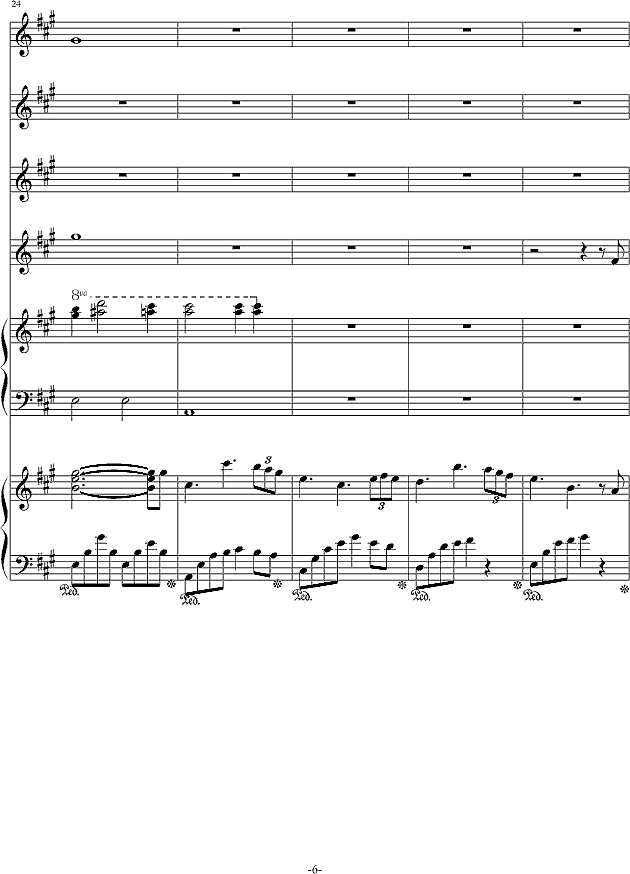 汶川的记忆钢琴谱