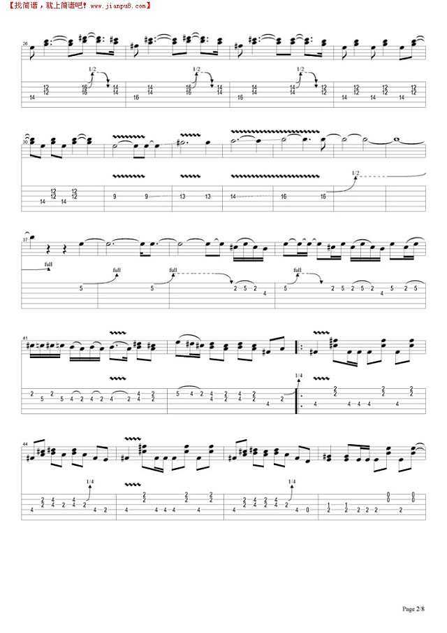 You Could Be Mine(live)吉他谱