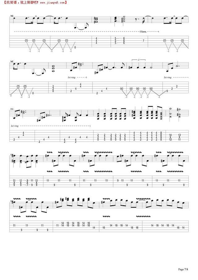 You Could Be Mine(live)吉他谱