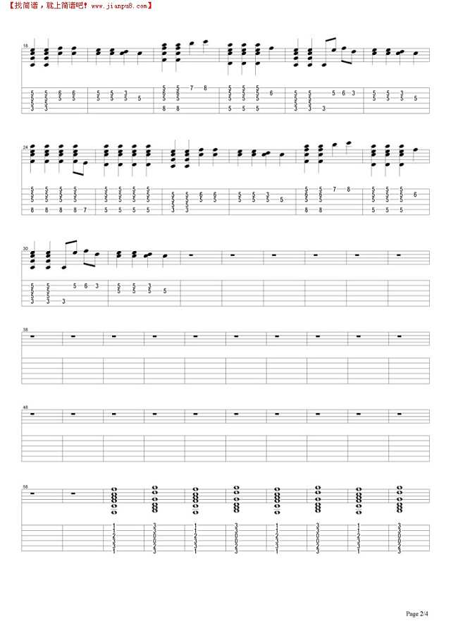 November Rain吉他谱