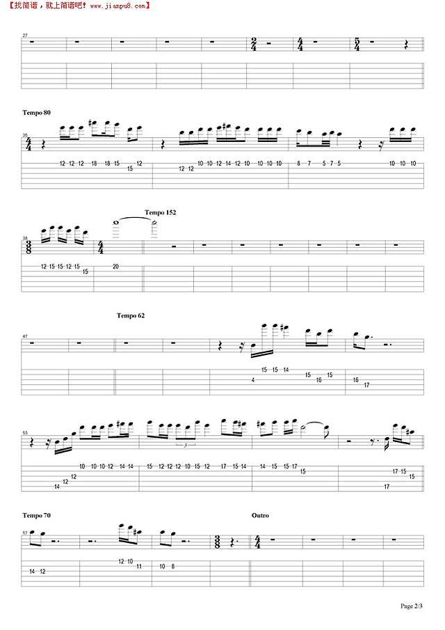 Live And Let Die（3）吉他谱