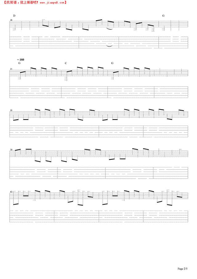 爱的纪念吉他谱