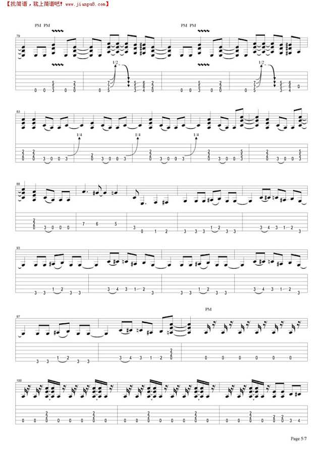 Garden Of Eden吉他谱