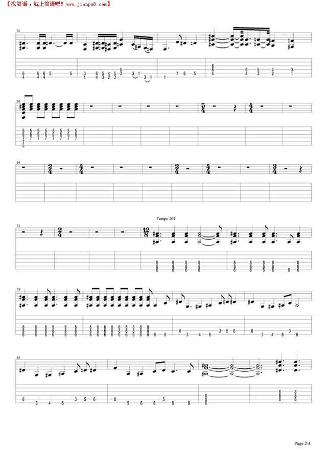 Bohemian Rhapsody吉他谱