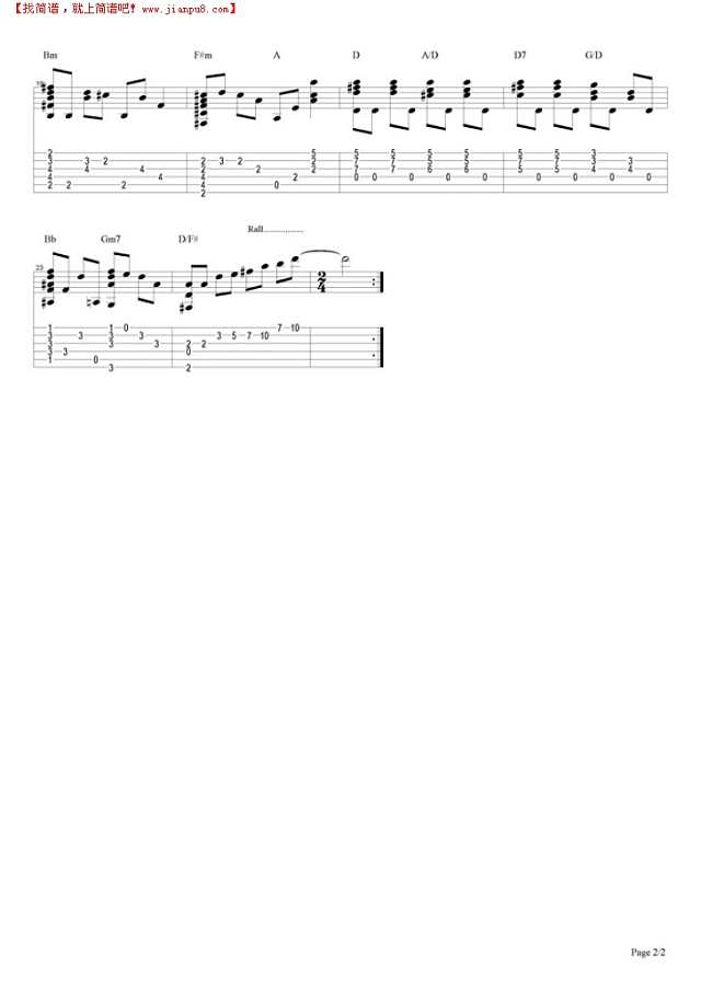 Is This The World We Created吉他谱