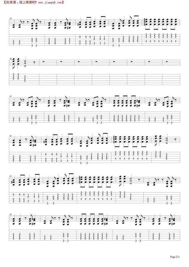 Chinese Democracy吉他谱