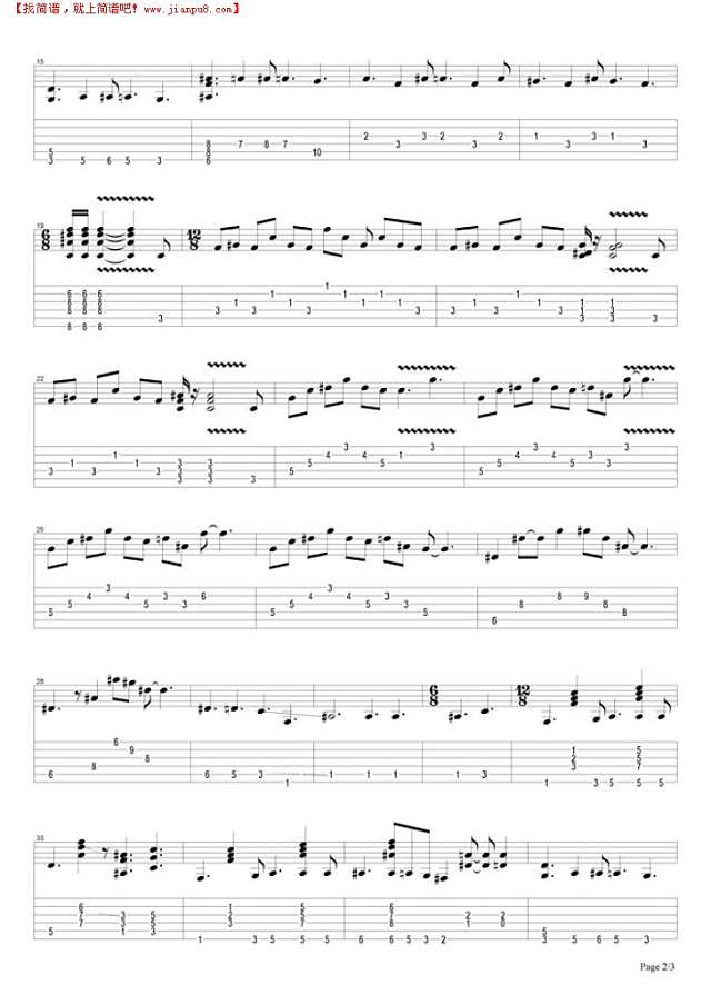 We are the champions吉他谱