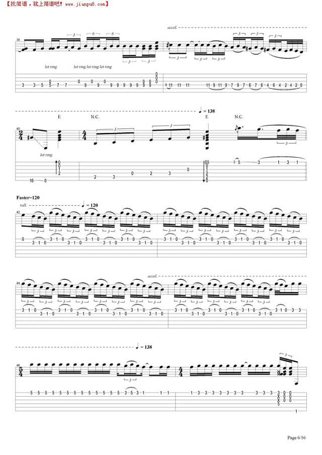 Woodstock Improvisation吉他谱