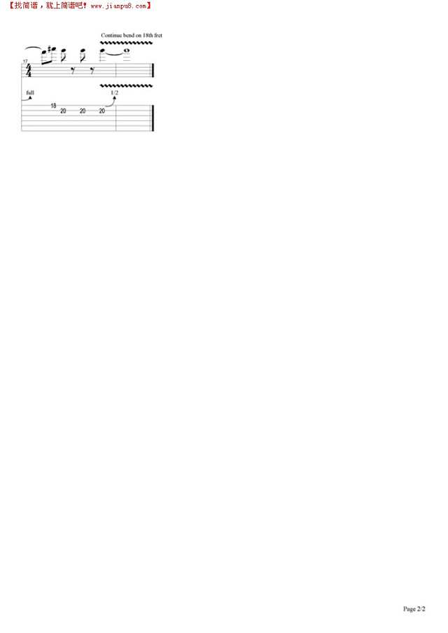 Killer Queen (Solo )吉他谱