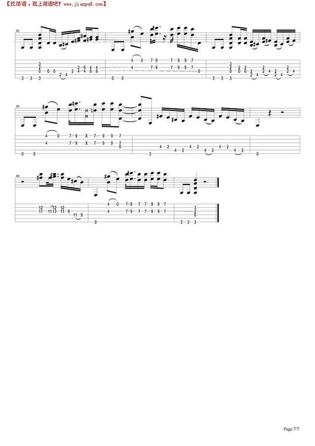 Wait Until Tomorrow吉他谱