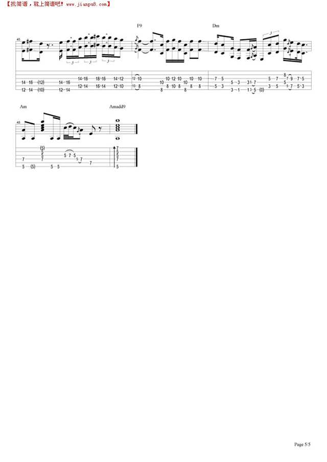 Villanova Junction(Woodstock)吉他谱