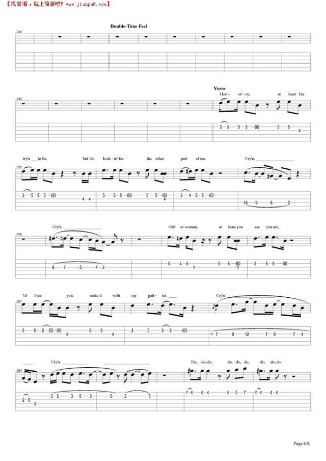 Voodoo Child (Slight Return)吉他谱