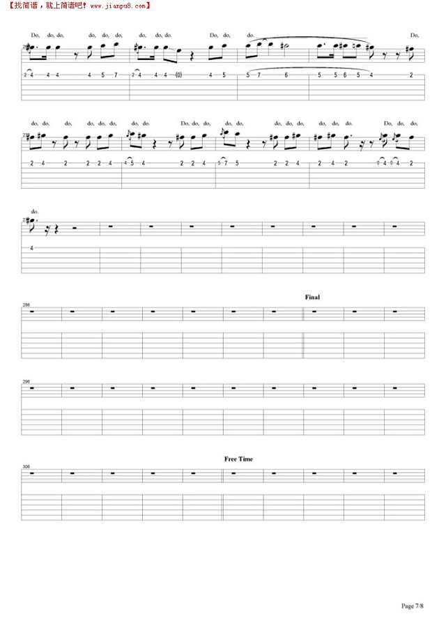 Voodoo Child (Slight Return)吉他谱