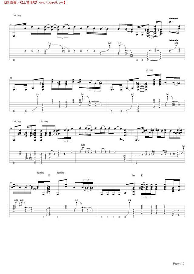 Voodoo Child (winterland)吉他谱