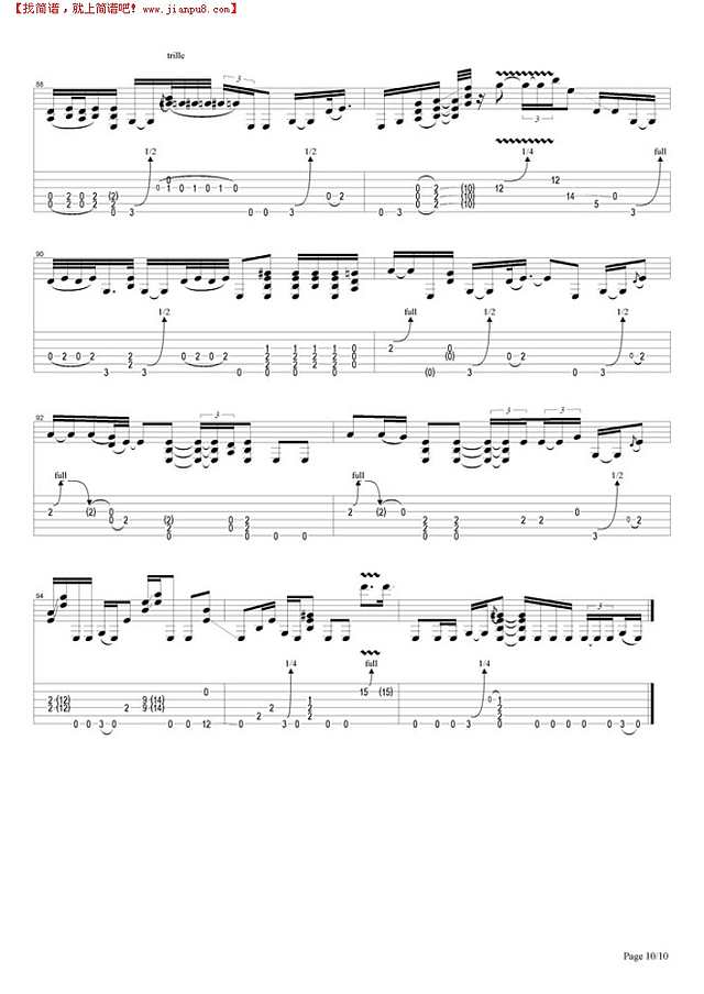 Voodoo Child (winterland)吉他谱