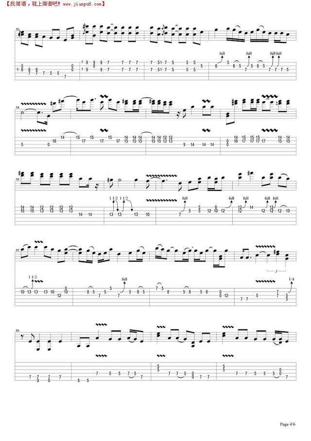 Killing Floor吉他谱