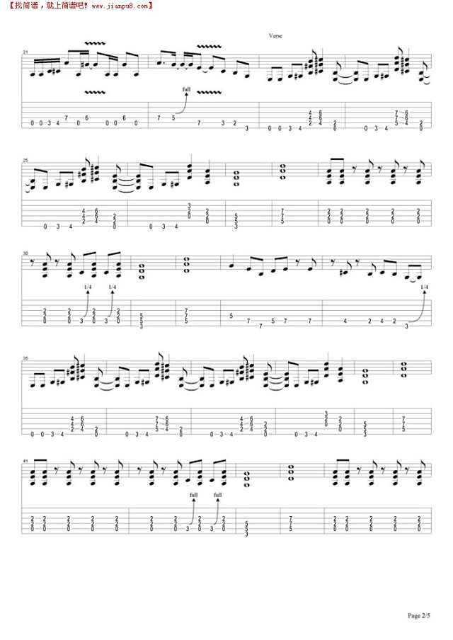 Anything Goes吉他谱