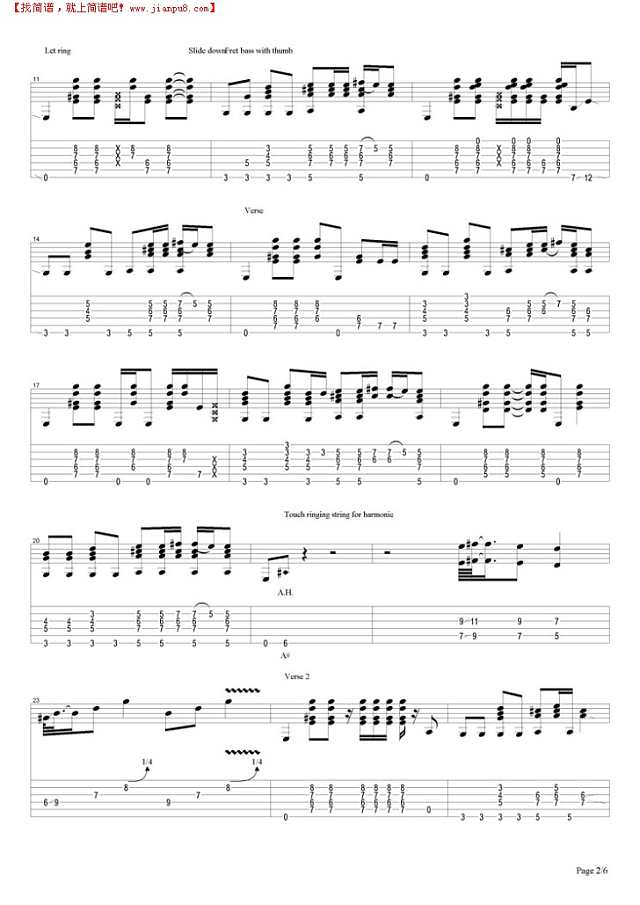 Purple Haze吉他谱