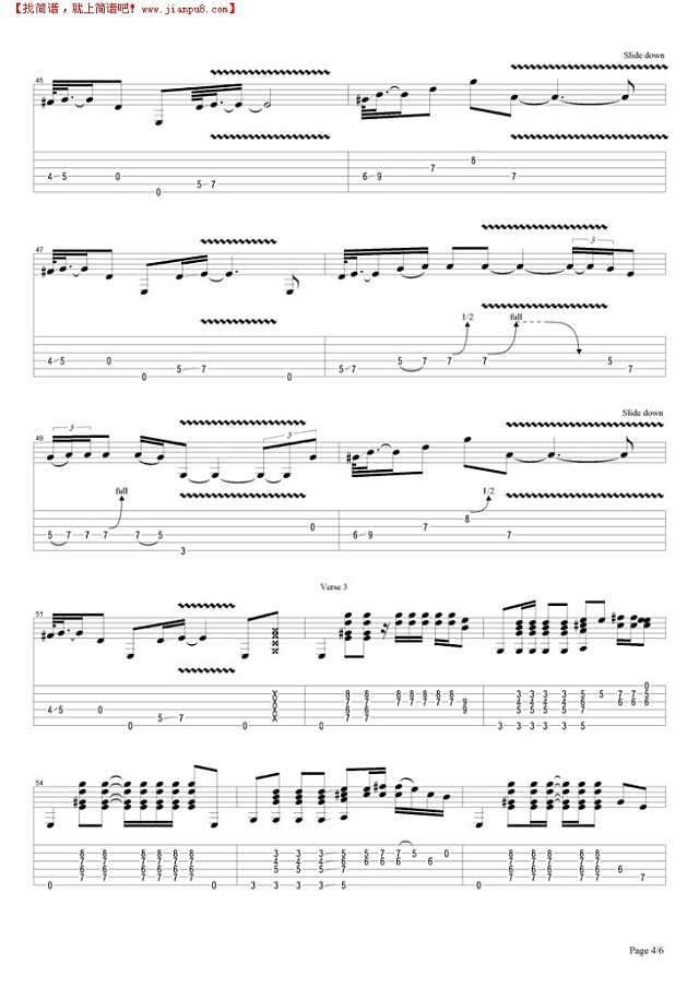 Purple Haze吉他谱