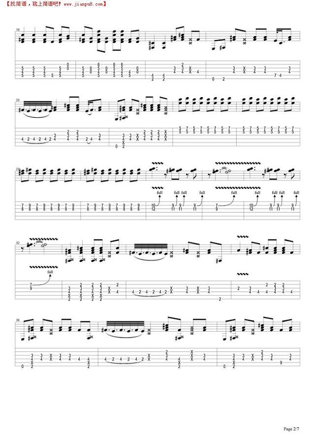 Highway Chile吉他谱