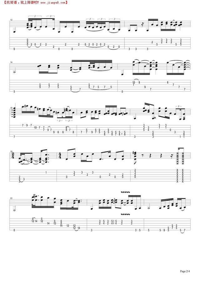 Little Wing吉他谱