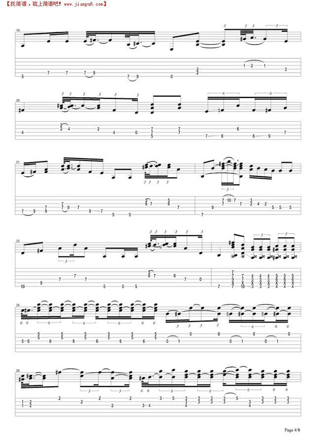 Bold  As Love吉他谱