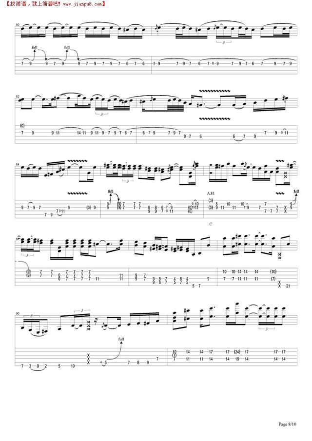 Born Under A Bad Sign吉他谱